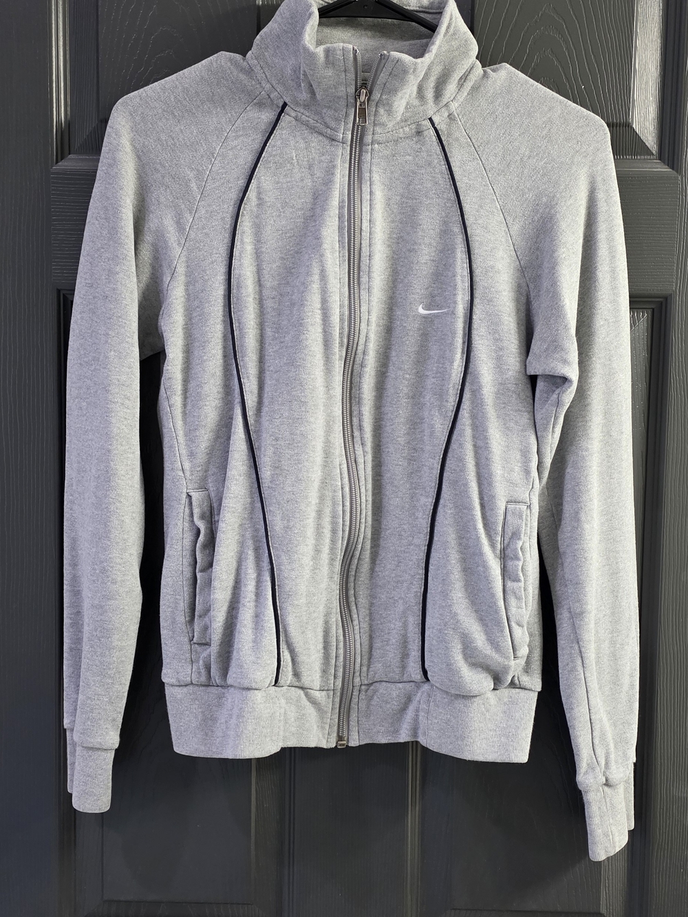Nike Women's Grey Full-Zip Track Jacket